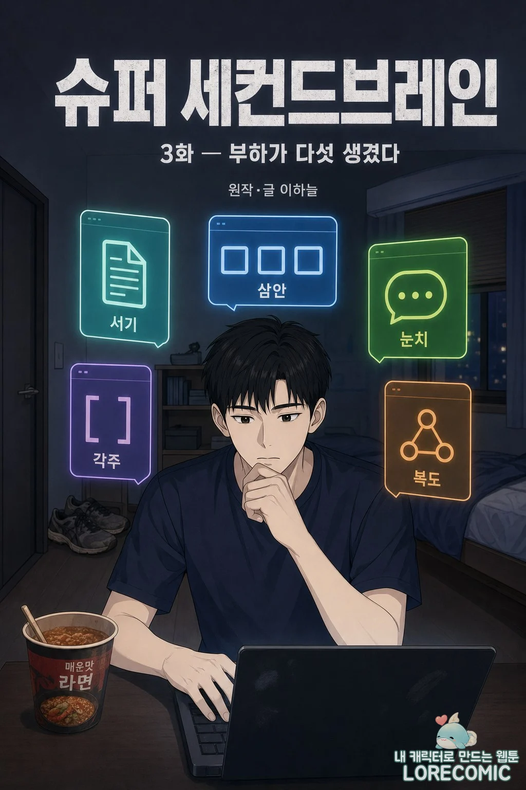 3화 부하가 다섯 생겼다 원화